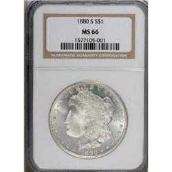 1880-S $1 MS66 NGC