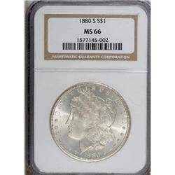 1880-S $1 MS66 NGC