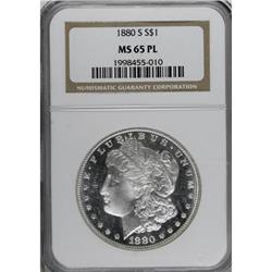 1880-S $1 Prooflike MS65 NGC
