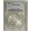 Image 1 : 1880-S $1 8 Over 7 MS65 PCGS