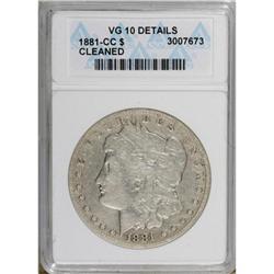 1881-CC $1 VG10 ANACS