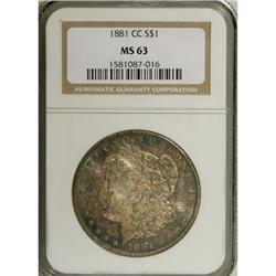 1881-CC $1 MS63 NGC