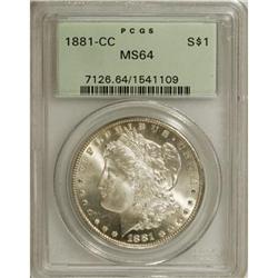 1881-CC $1 MS64 PCGS