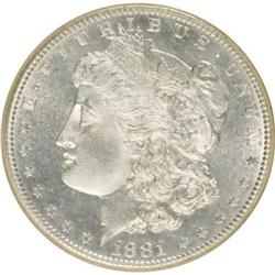 1881-S $1 MS65 NGC