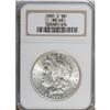 Image 1 : 1881-S $1 MS66 NGC