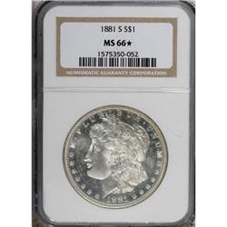 1881-S $1 MS66 NGC
