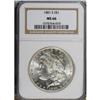 1881-S $1 MS66 NGC
