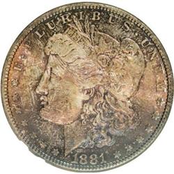 1881-S $1 MS66 NGC