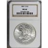 Image 1 : 1881-S $1 MS66 NGC
