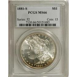 1881-S $1 MS66 PCGS