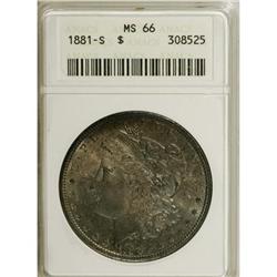 1881-S $1 MS66 ANACS
