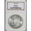 Image 1 : 1881-S $1 MS66 NGC