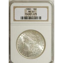 1882 $1 MS65 NGC