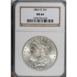 1882-CC $1 MS64 NGC