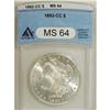 Image 1 : 1882-CC $1 MS64 ANACS