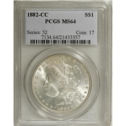 1882-CC $1 MS64 PCGS