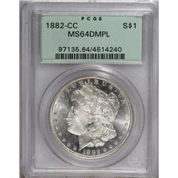 1882-CC $1 Deep Mirror Prooflike MS64 PCGS