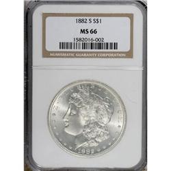 1882-S $1 MS66 NGC