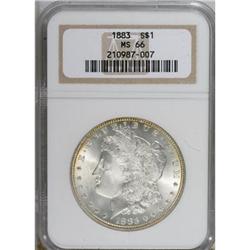 1883 $1 MS66 NGC
