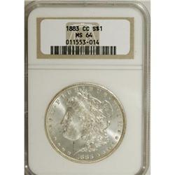 1883-CC $1 MS64 NGC