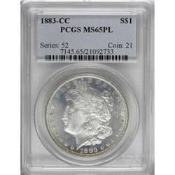 1883-CC $1 Prooflike MS65 PCGS