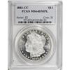 Image 1 : 1883-CC $1 Deep Mirror Prooflike MS64 PCGS