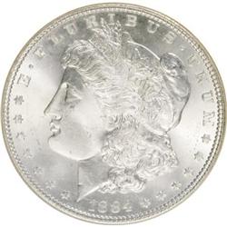 1884 $1 MS66 NGC