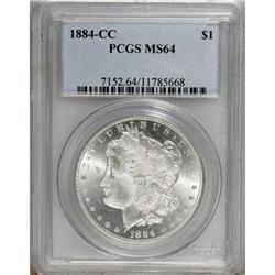 1884-CC $1 MS64 PCGS