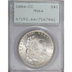 1884-CC $1 MS64 PCGS