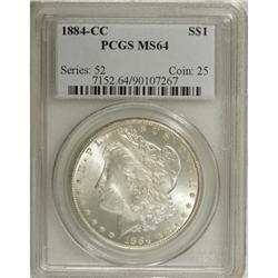 1884-CC $1 MS64 PCGS
