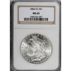 1884-CC $1 MS65 NGC