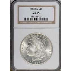 1884-CC $1 MS65 NGC
