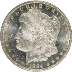 1884-CC $1 Deep Mirror Prooflike MS62 PCGS