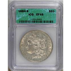 1884-S $1 XF45 ICG