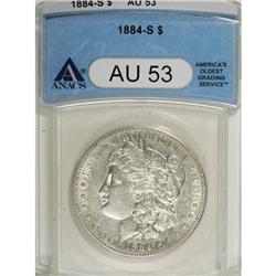 1884-S $1 AU53 ANACS