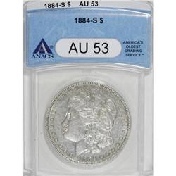1884-S $1 AU53 ANACS