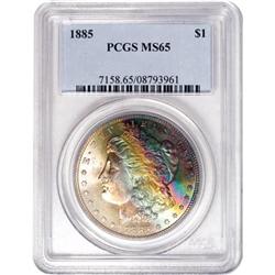 1885 $1 MS65 PCGS