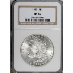 1885 $1 MS66 NGC