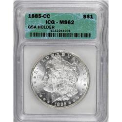 1885-CC $1 MS62 ICG