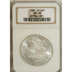 1885-CC $1 MS63 NGC