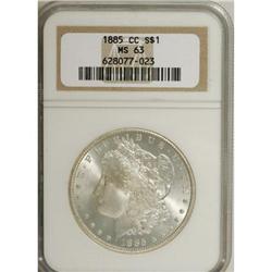 1885-CC $1 MS63 NGC
