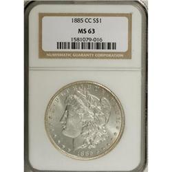 1885-CC $1 MS63 NGC