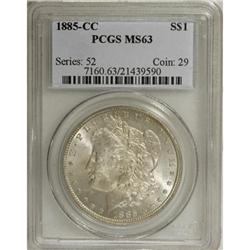 1885-CC $1 MS63 PCGS