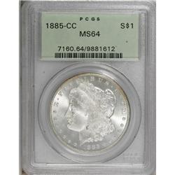 1885-CC $1 MS64 PCGS