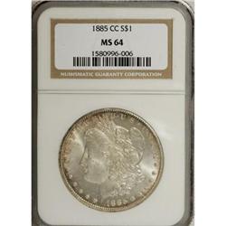 1885-CC $1 MS64 NGC