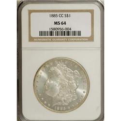 1885-CC $1 MS64 NGC