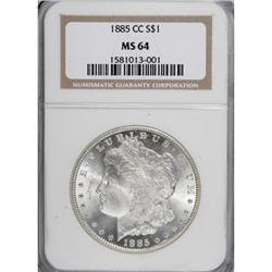 1885-CC $1 MS64 NGC