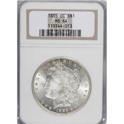 1885-CC $1 MS64 NGC
