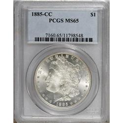 1885-CC $1 MS65 PCGS