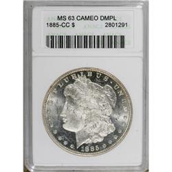1885-CC $1 Deep Mirror Prooflike MS63 ANACS